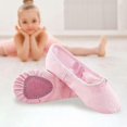 thumbnail image 4 of Ballet Shoes Fitness Flats Split Sole For Girls Training Pink 27, 4 of 5
