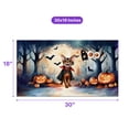 thumbnail image 5 of Happy Halloween Vampire Abyssinian BOO with Pumpkins Fun and Spooky Doormat Cat Lover Kitten Owner Gifts Indoor Outdoor Welcome Mat - 00018, 5 of 5