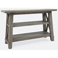 thumbnail image 2 of Jofran Outer Banks Reclaimed Driftwood Sofa Console Table, Sandblasted Pine (Set of 2), 2 of 3