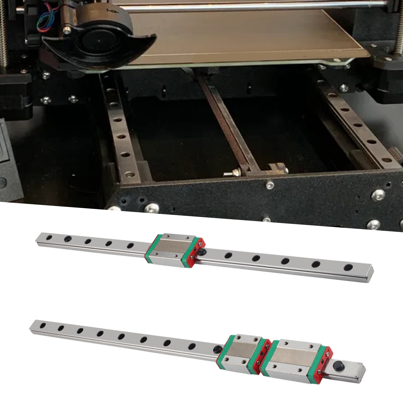 Buy fanshao MGN12H 330mm Linear Rail Low Friction Multipurpose Useful