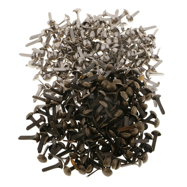 400 Uds Clavijas De Metal Sunnimix Mini sujetadores de papel de clavitos