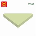 thumbnail image 1 of 400Pcs/lot Special Tile Modified 2x2 Aperture Free Triangular Block Moc Accessories Compatible with 35787 Brick DIY Toy 56.Olive Green about400pcs, 1 of 6