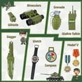 thumbnail image 4 of Disfraz militar para niños Metemot Military Army con juguetes del ejército para niños, 4 of 7
