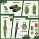 thumbnail image 4 of Disfraz militar para niños Metemot Military Army con juguetes del ejército para niños, 4 of 7