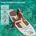 thumbnail image 4 of Inflatable Stand Up Paddle Board with Premium SUP Paddleboard Accessories,2-in-1 Paddle for Adults,Orange, 4 of 7