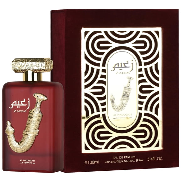 Perfume Al Wataniah Zaeem Eternal Eternal Eau de Parfum para hombre, 100 ml