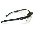 Bifocal Magnifier Reader Safety Glasses Clear Lens +1.50 Black Frame