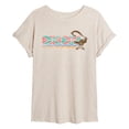 thumbnail image 2 of Moana - Maui Whetero - Juniors Oversized Graphic T-Shirt, 2 of 4