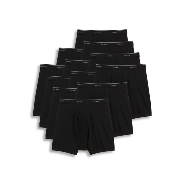 Jockey Men Classic 5" Boxer Brief 12 Pack