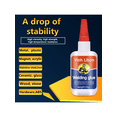 thumbnail image 3 of A 50g piece of super strong welding glue, multi-purpose adhesive, universal glue, suitable for rubber, ceramics, leather, aluminum products, and wood., 3 of 5