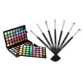 thumbnail image 2 of ojos de 120 colores con pinceles Cosméticos profesionales Maquillaje de ojos de larga duración de ojos Polvo Sunnimix Paleta de sombras de ojos, 2 of 8