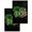 Assorted Colors, variant on St. Patrick's Day Kitchen Dish Towels for Drying Dishes Set of 3, Spring Green Shamrock Gold Lucky Love Black Waffle Weave Microfiber Hand Tea Bathroom Towels Quick Dry & Absorbent Towel 12x12