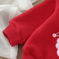 thumbnail image 5 of Toddler Girls Boys Winter Christmas Long Sleeve Santa Prints Tops Pants 2PCS Outfits Clothes Set 12-18 Months, 5 of 7