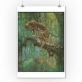 thumbnail image 2 of Two Leopards in a Tree, Vintage Magazine (9x12 Wall Art Print, Home Decor), 2 of 3