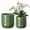 Copper Green, variant on EFISPSS 6 & 5 Inch Copper-green Ceramic Orchid Pots with Enhanced Drainage, 2 Count