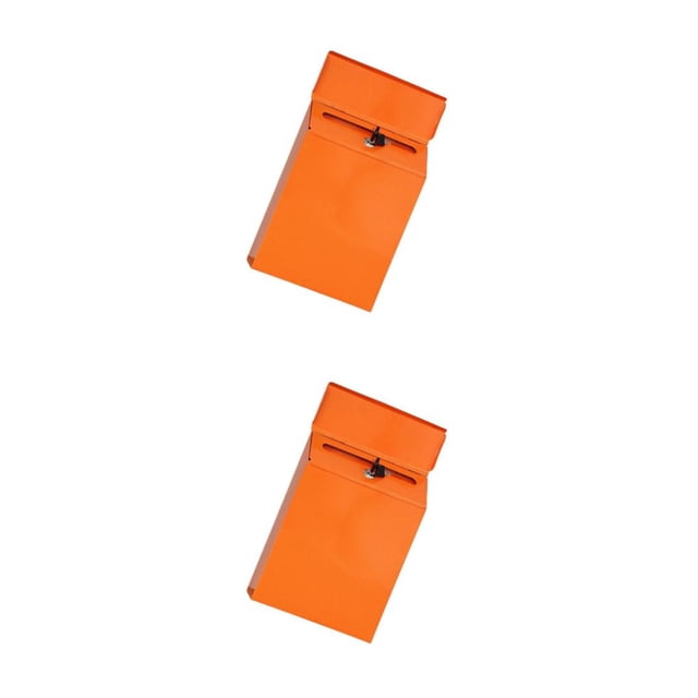 Injueey Buzón de metal resistente a la intemperie y duradero para almacenamiento de correo sin preocupaciones, estilo Pastoral Type5 NO5