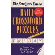 New York Times Daily Crossword Puzzles The New York Times Daily Crossword Puzzles: Friday, Volume 1: Skill Level 5, (Paperback)