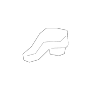 Genuine OE Volkswagen Release Lever - 8W0-823-661-D