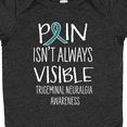 thumbnail image 4 of Inktastic Trigeminal Neuralgia Awareness Pain Isn't Always Visible Boys or Girls Baby Bodysuit, 4 of 5