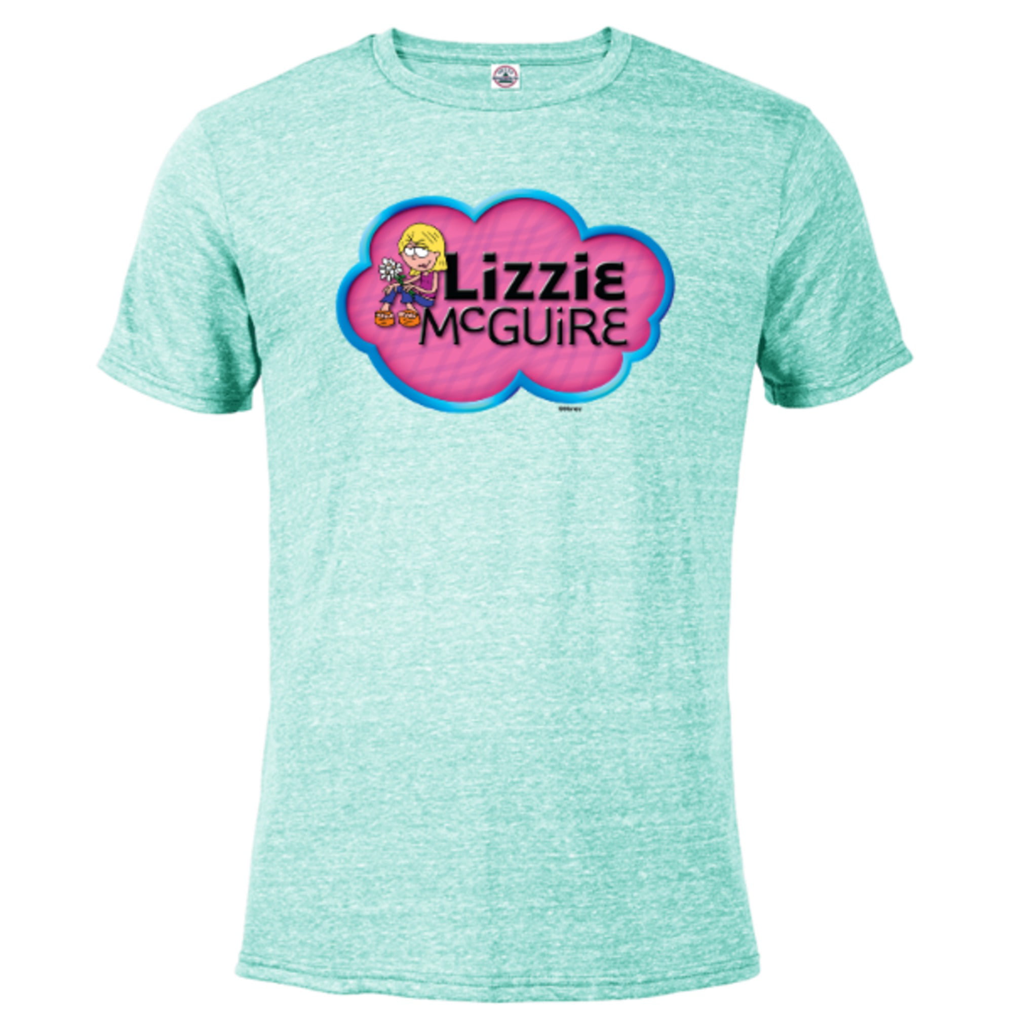Disney Lizzie McGuire Animated Lizzie Logo - Short Sleeve Blended T ...