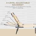 thumbnail image 4 of Outsunny 2 Pcs Chaise Longue d'Extérieur Réglable, Chaise Longue Pliante de Jardin, 4 of 10