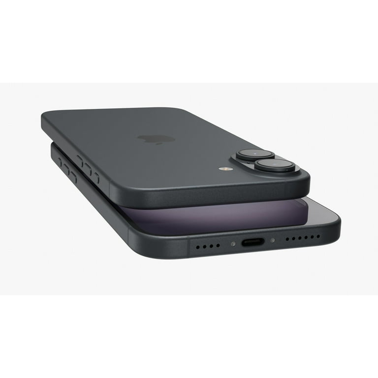 Restored Apple iPhone 16 - Visible - 128GB - Black Restored Apple iPhone 16 - Visible - 128GB - Black
