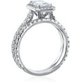 thumbnail image 5 of Kobelli 14k Gold Emerald Cut Forever One Moissanite Halo Bridal Set DEF/VS, DEF/VS, 5 of 5