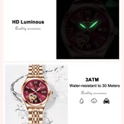 Women Watch Fashion Gold Diamond Analog Quartz Female Watch for Women Luxury Dress Ladies Stainless Steel Waterproof Wrist Watches
