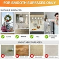 thumbnail image 3 of 12 Pack Heavy Duty Suction Cup Hooks,10LB Max Load Clear Adhesive Hooks for Bathroom Shower Tile Glass Window , No Drill Stainless Steel Hooks, Strong Vacuum Suction, Removable & Reusable, 3 of 7