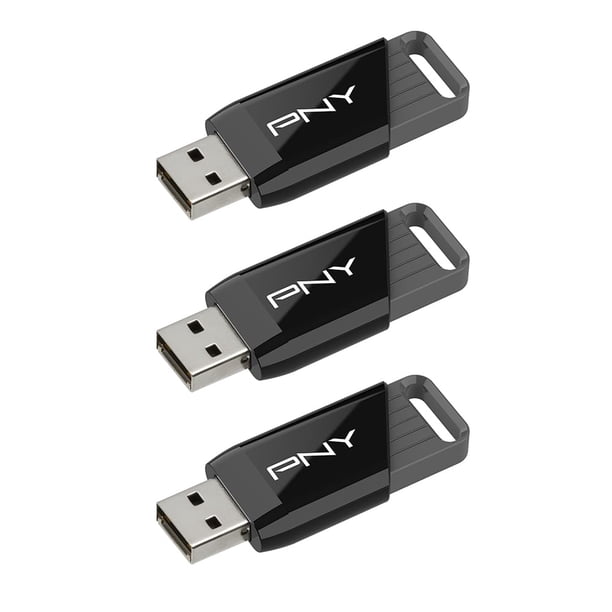 Unidad flash PNY Attaché X de 128 GB USB 3.2 Gen 1, paquete de 3