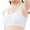 White, variant on Girls Sports Bras Running Breathable Training Bra Hollow Back Workout Padded Bralette for Yoga Cooling Summer, Pink, XXL