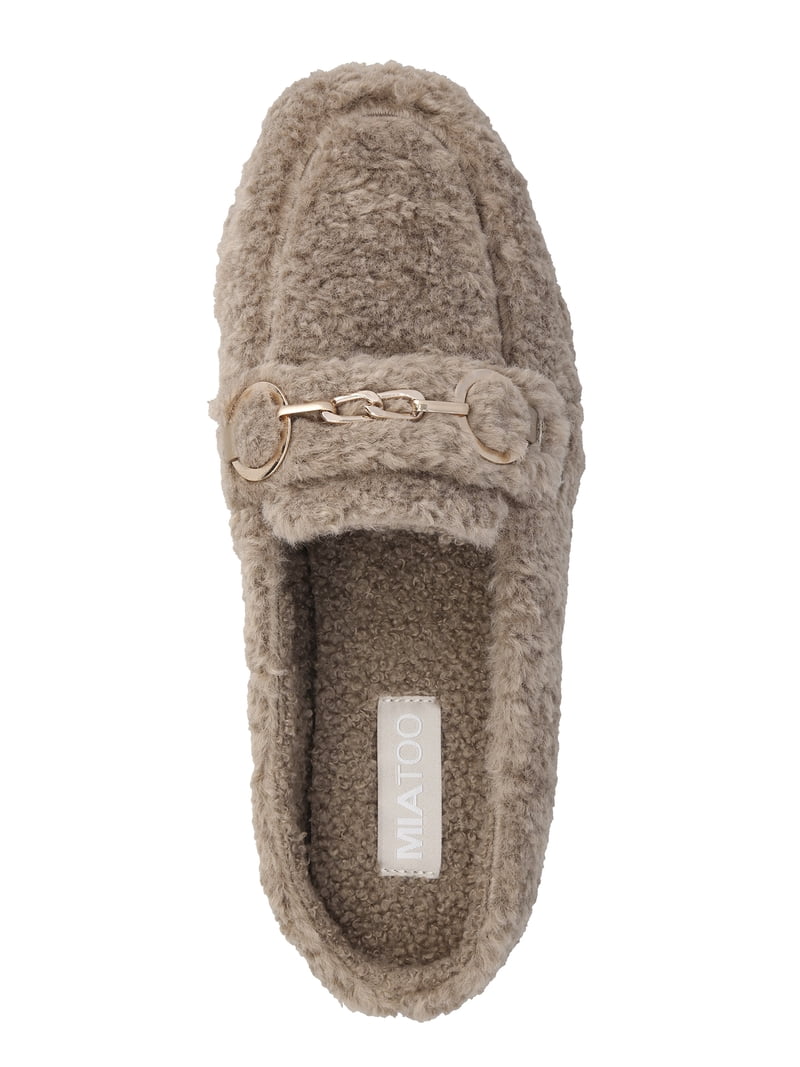Mia Too Women's Espen Horsebit Mule Slipper - Walmart.com