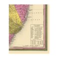 thumbnail image 2 of Historic State Map - New Jersey - Mitchell 1846 - Vintage Wall Art, 2 of 4