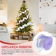 thumbnail image 4 of Cinta de Organza Iridiscente Uxcell 1.6 pulgadas x 10 Yardas Cinta de Organza con Alambre 9 Rollos, 4 of 7