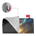 thumbnail image 2 of Naloa Red And Blue Fire Dragon B Mailbox Covers Magnetic Post Box Cover Post Letter Box Cover Garden Decor-25.5x21 in, 2 of 8