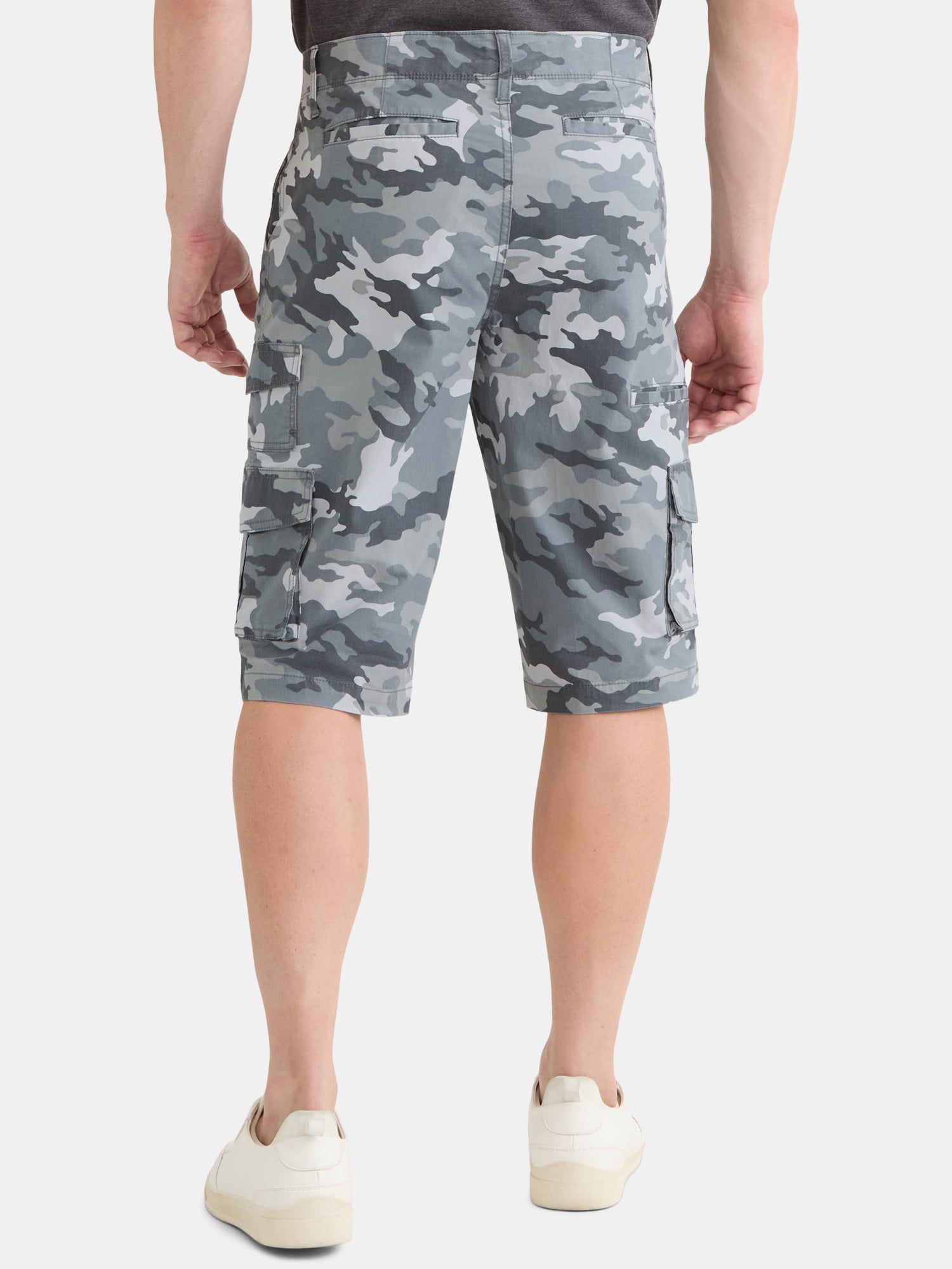 George Men's & Big Men's Relaxed Fit Messenger Cargo Shorts, 14" Inseam, Sizes 30-42