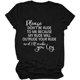 thumbnail image 2 of Xuyuer Funny Slogan Print Casual Blouse - Women's Loose Fashion Top, Breathable and Soft for Daily Wear, Friend Hangouts, Humorous Relaxed Style, and Playful Weekend Streetwear, 2 of 4