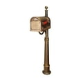 thumbnail image 2 of Special Lite Products SCB-1005-SPK600-BL Hummingbird Curbside Mailbox with Ashland Mailbox Post Unit - Black, 2 of 7