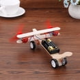 thumbnail image 3 of Twin Blades Electric Skating Aircraft Kit Toy Airplane Science DIY Model, 3 of 6
