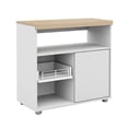 thumbnail image 2 of Mueble Auxiliar Celeste, Atlas del Descanso color Blanco, 2 of 5