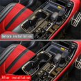 thumbnail image 5 of RHD Car Central Control Gear Shift Panel Trim Frame for NX260 NX350H 2022-2024 Interior Modification Decal Cover, 5 of 5