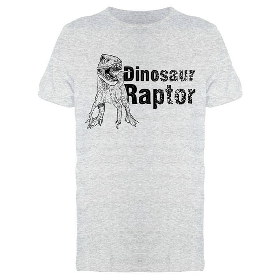 Dinosaurs Raptor Graphic Tee Men's -Image by Shutterstock