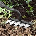 thumbnail image 5 of dajkiuy Weeder Puller Tool, Upgraded Gardening Hand Weeder Tool, Manganese Steel Manual Weeder Claw Remover Tool, Multifunctional Garden Hoe for Weeding, Yard, Farm(5 Tines), 5 of 5