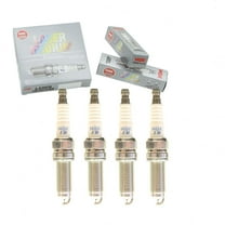 4 pc NGK Laser Iridium Spark Plugs compatible with Honda Accord 2.4L L4 2008-2012