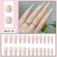 thumbnail image 1 of Long European And American Ballet Nail Detachable False Nail Patch Pointed Nail Nail Patch Press On Nails, 1 of 5