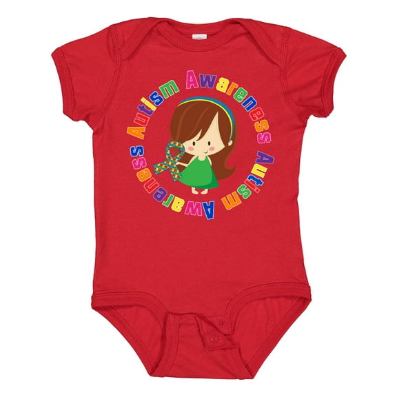 Inktastic Autism Awareness Girl Girls Baby Bodysuit
