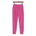 thumbnail image 7 of Lounge Sets for Women 2 Piece Fall Causal Travel Sweatsuits Comfy Matching Sets Hoodie Sweatpants with Pockets Hot Pink S, 7 of 7