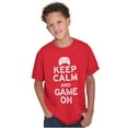 thumbnail image 5 of Vintage Keep Calm Video Game On Nerd Crewneck T Shirts Boy Girl Teen Brisco Brands S, 5 of 6