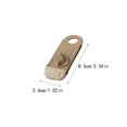 thumbnail image 3 of Sonducket 10 piezas, pinzas para toldo, abrazadera de nailon portátil, accesorio para acampar al aire libre, Picnic, escalada, montañismo, carpas Caqui, 3 of 6