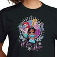 thumbnail image 3 of Disney Princess - Winter Magic - Juniors Cropped Cotton Blend T-Shirt, 3 of 5